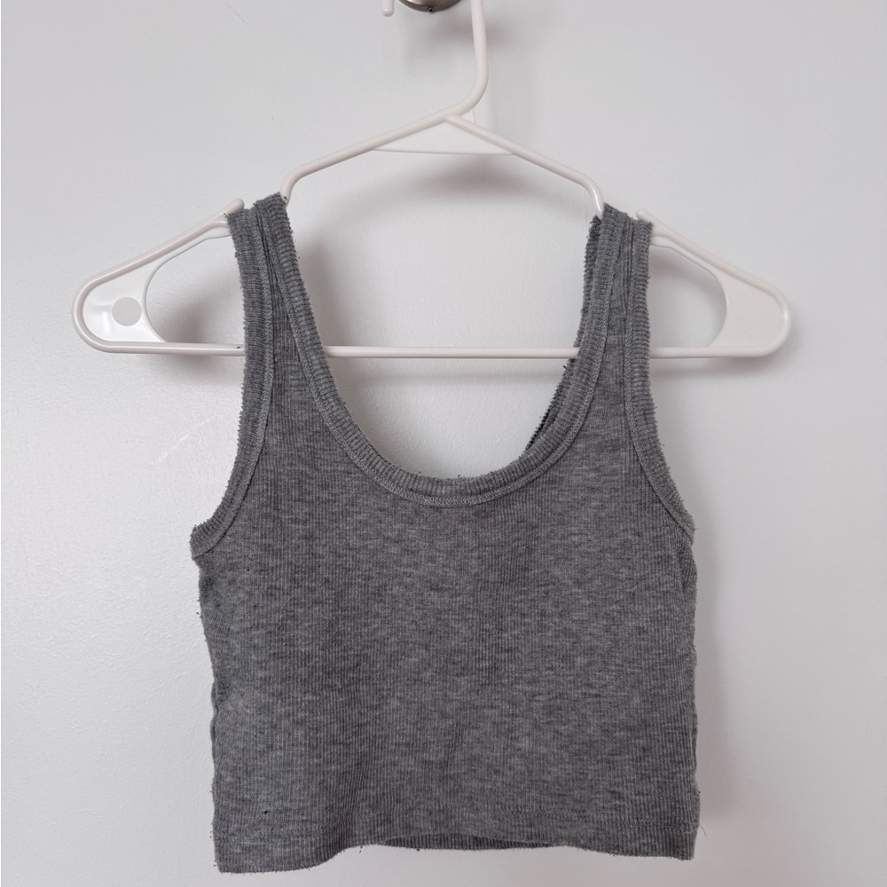 Signature8 Grey Crop Top